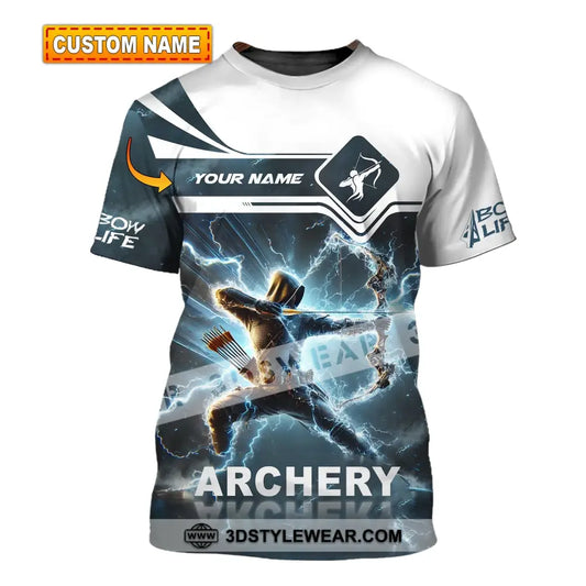 Unisex Shirt - Custom Name Archery T-Shirt