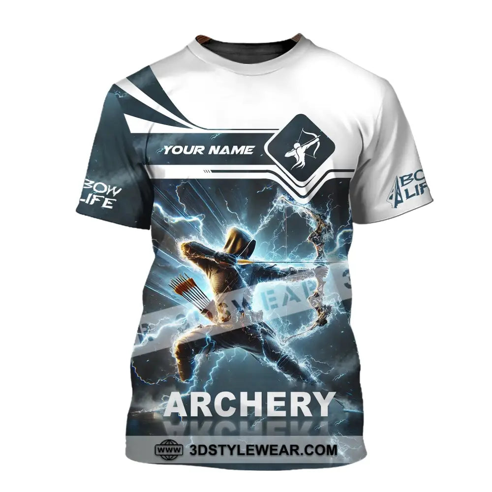 Unisex Shirt - Custom Name Archery T-Shirt / S T-Shirt