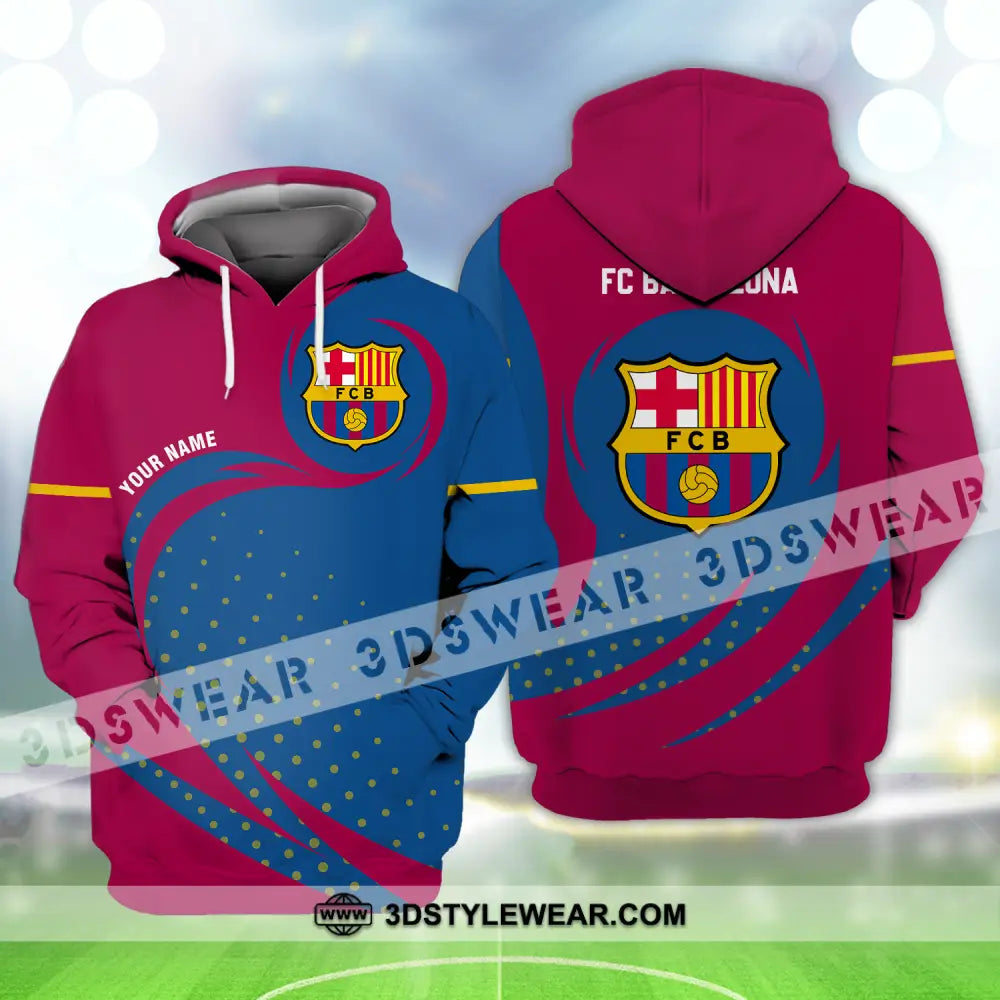 Unisex Shirt - Custom Name Blaugrana Hoodie / S T-Shirt