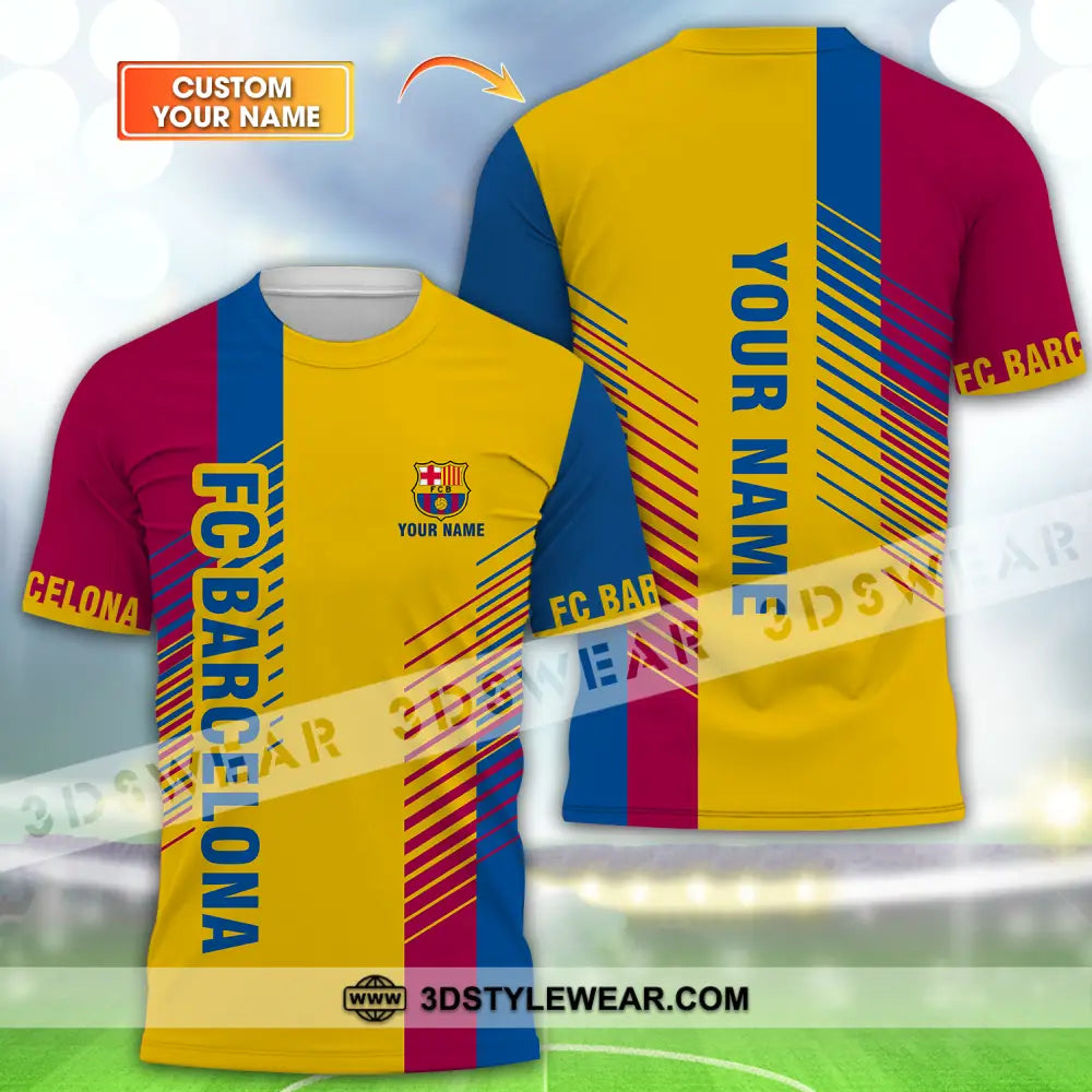 Unisex Shirt - Custom Name Blaugrana Lover T-Shirt