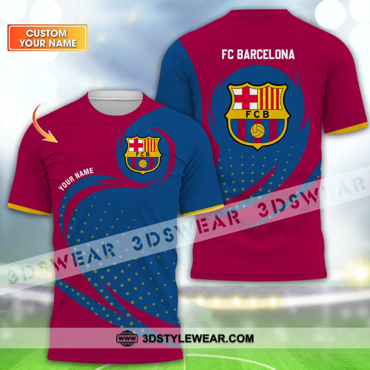 Unisex Shirt - Custom Name Blaugrana T-Shirt