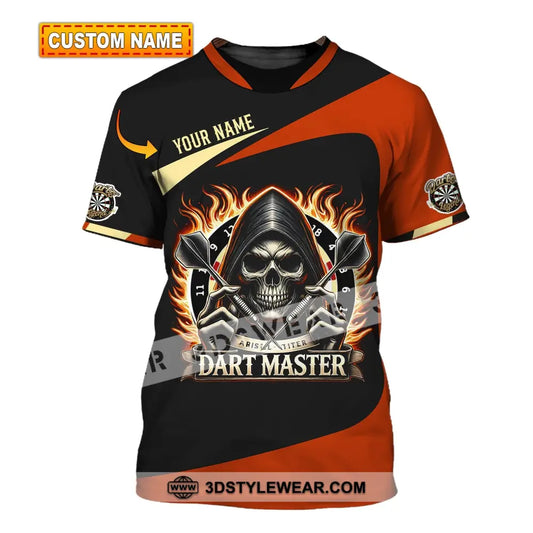 Unisex Shirt - Custom Name Dart Master T-Shirt