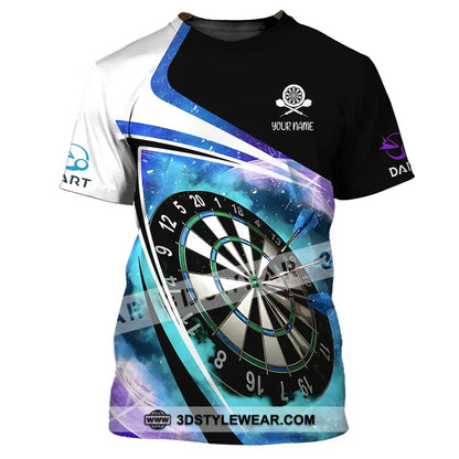 Unisex Shirt - Custom Name Darts Galaxy T-Shirt / S T-Shirt