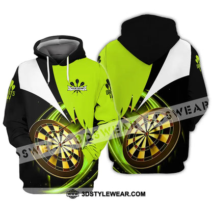 Unisex Shirt - Custom Name Darts Neon Hoodie / S T-Shirt