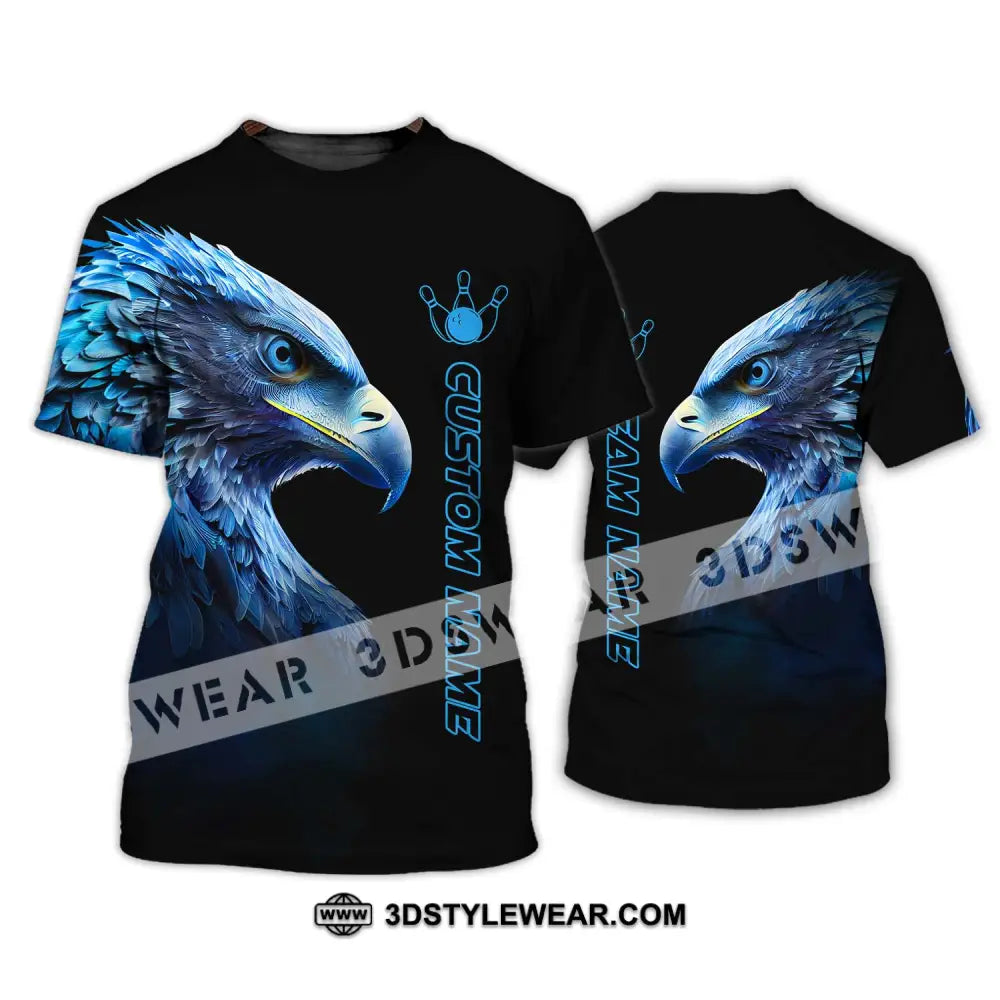 Unisex Shirt - Custom Name Eagle For Lover 3D T-Shirt / S T-Shirt