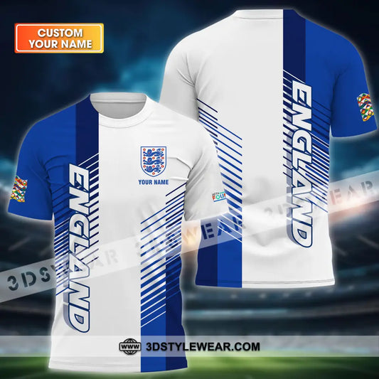 Unisex Shirt - Custom Name England Euro 2024 T-Shirt