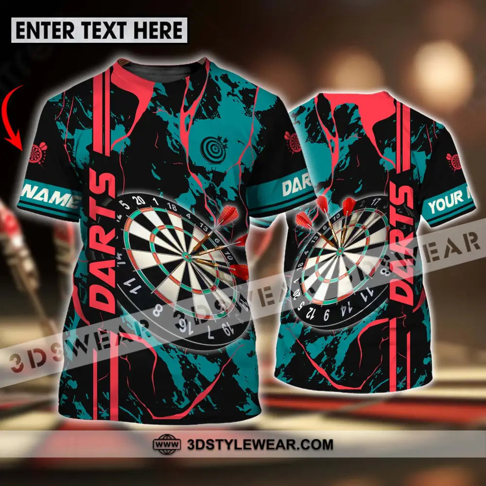 Unisex Shirt - Custom Name For Darts Lover T-Shirt