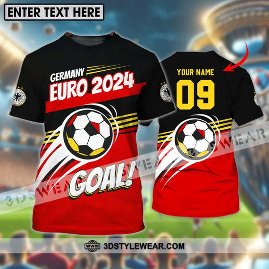 Unisex Shirt - Custom Name Germany National Team Euro 2024 Goal! T-Shirt