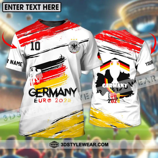 Unisex Shirt - Custom Name Germany National Team Euro 2024 T-Shirt