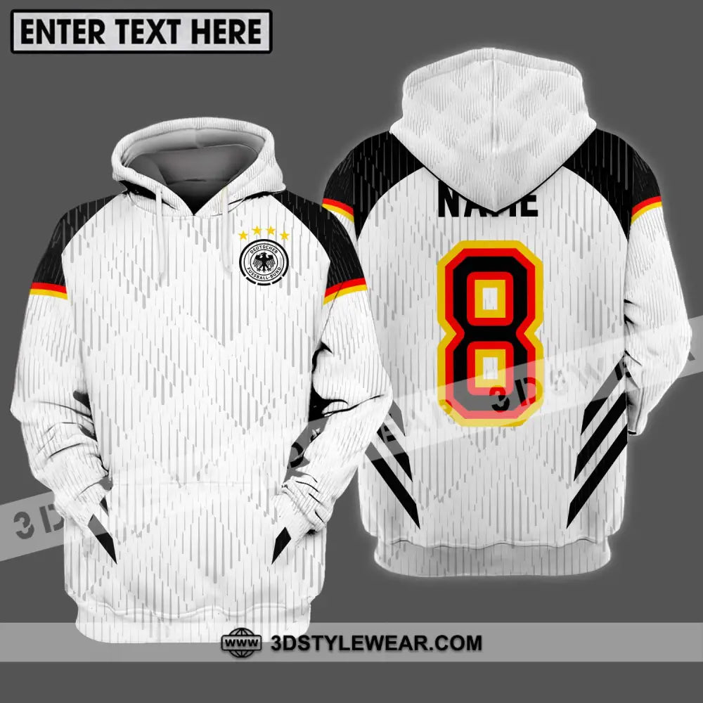 Unisex Shirt - Custom Name Germany National Team Hoodie / S T-Shirt