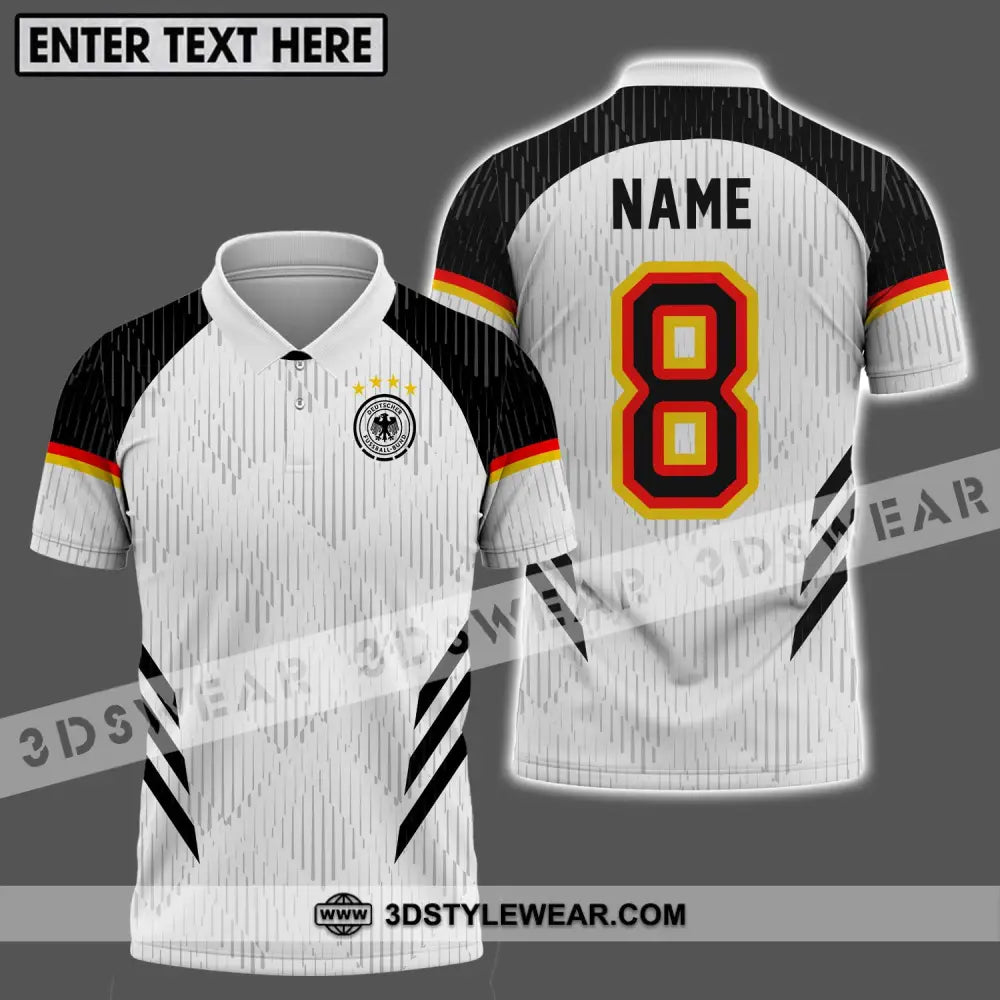 Unisex Shirt - Custom Name Germany National Team Polo / S T-Shirt