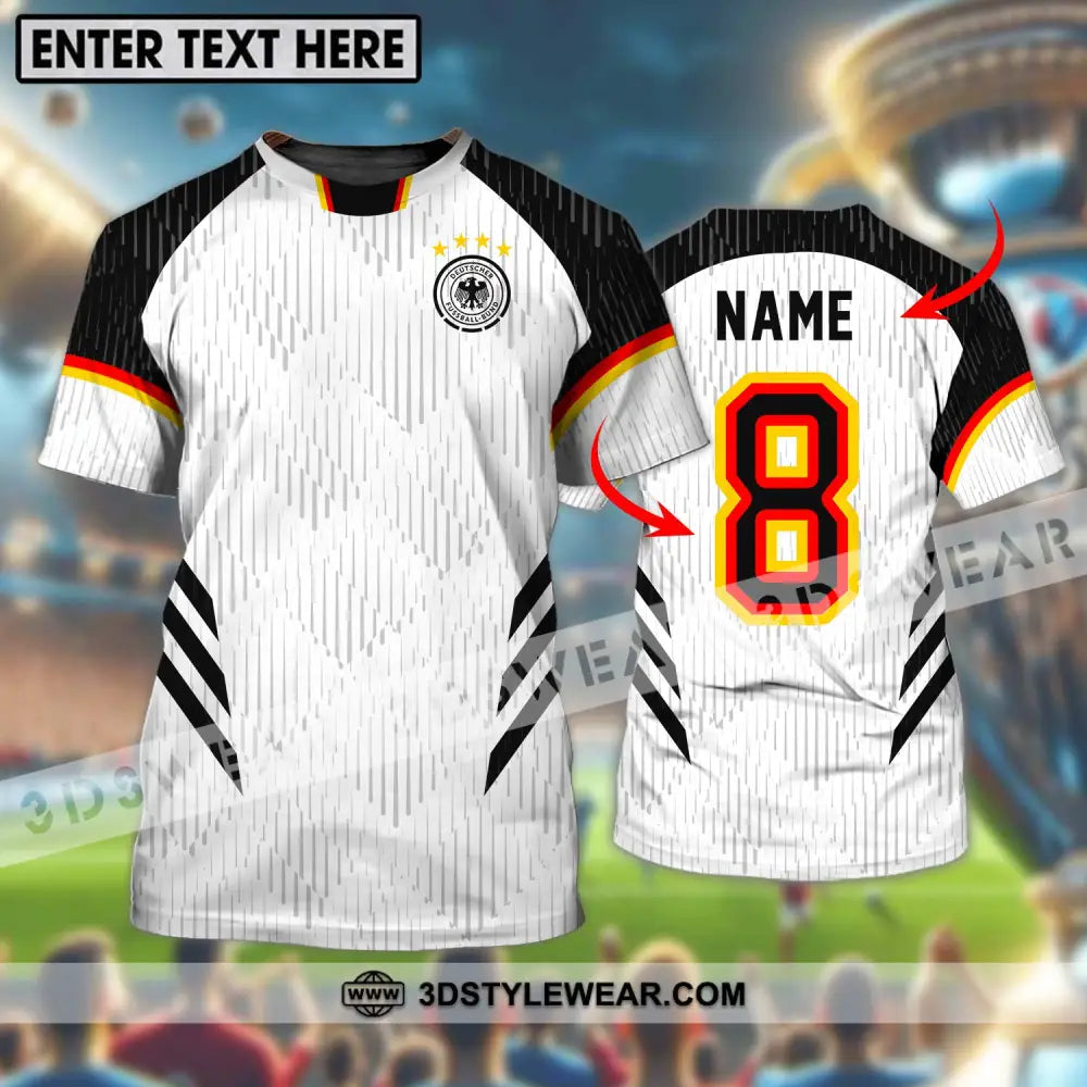 Unisex Shirt - Custom Name Germany National Team T-Shirt