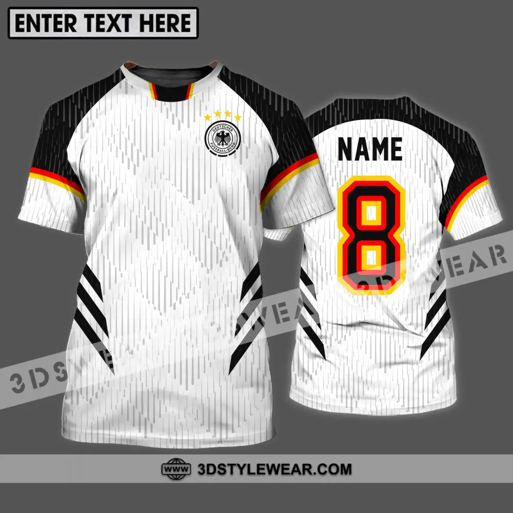 Unisex Shirt - Custom Name Germany National Team T-Shirt / S T-Shirt