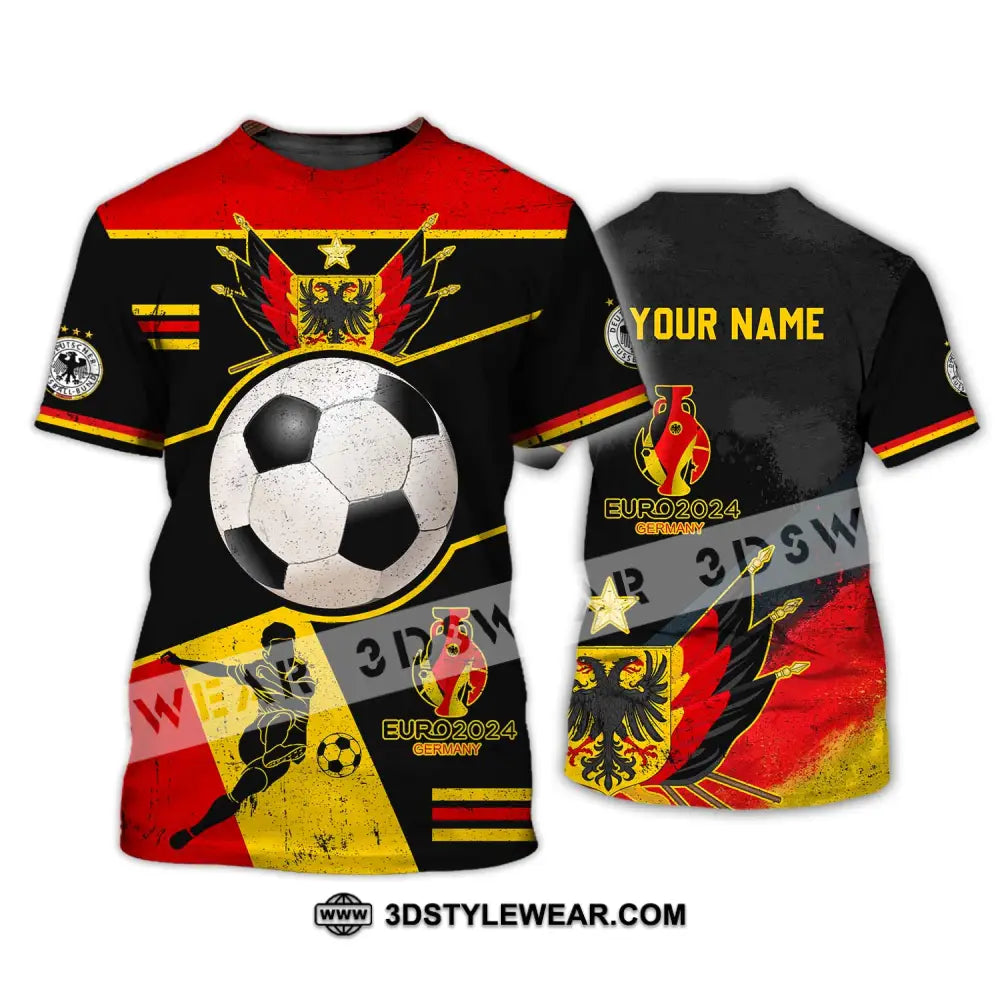 Unisex Shirt - Custom Name Germany Team Euro 2024 T-Shirt / S T-Shirt