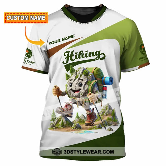Unisex Shirt Custom Name Hiking Shirt Hiking Polo Long Sleeve Shirt T-shirt