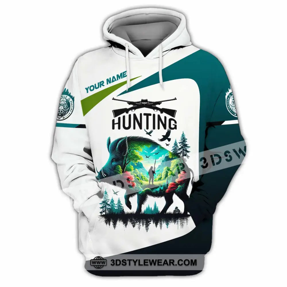 Unisex Shirt Custom Name Hunter Shirt Hunter Hoodie Shirt Polo Long Sleeve Shirt Hoodie / S T-shirt