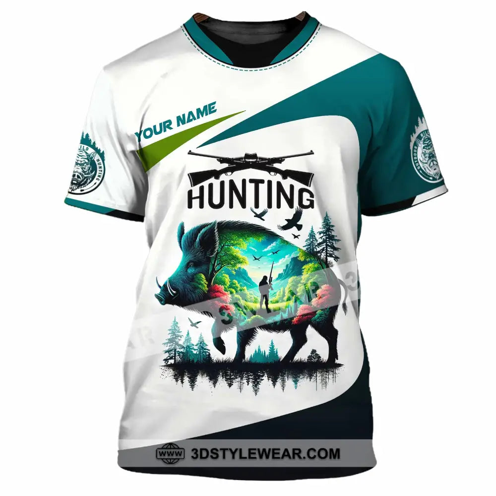 Unisex Shirt Custom Name Hunter Shirt Hunter Hoodie Shirt Polo Long Sleeve Shirt T-Shirt / S T-shirt