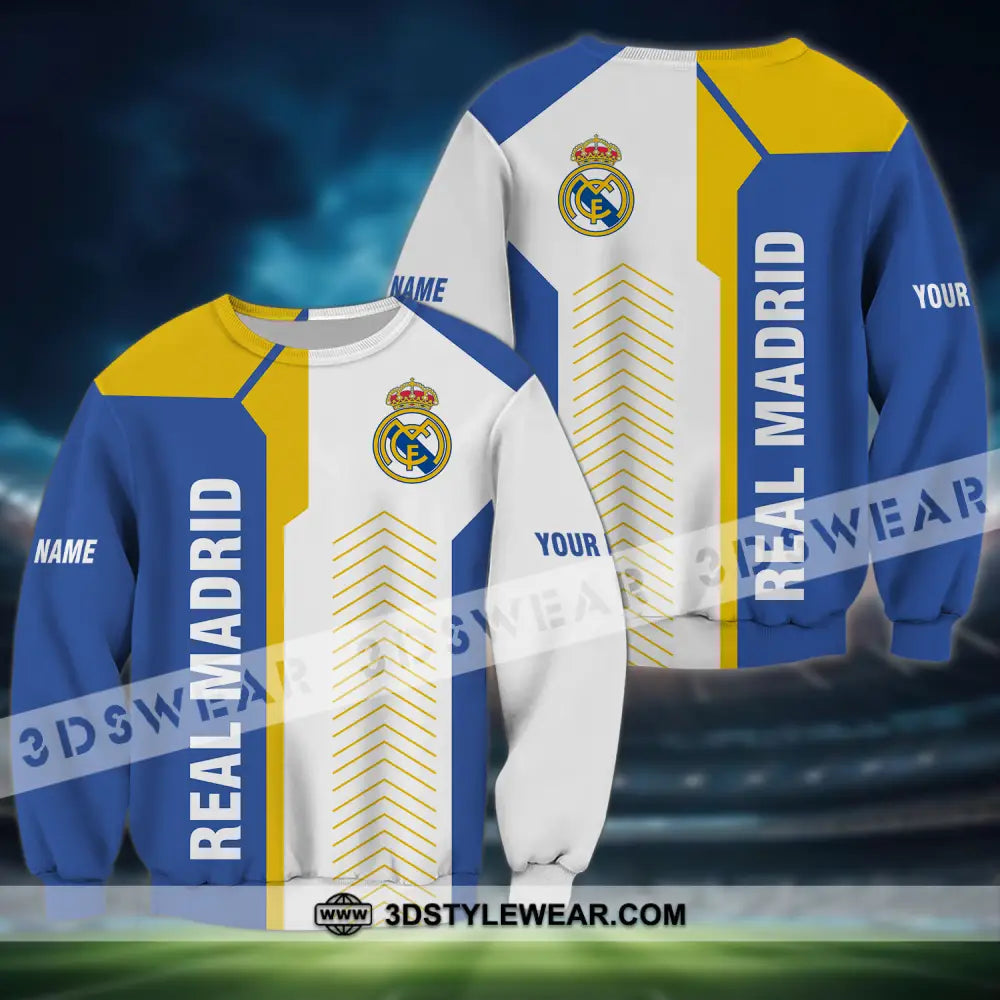 Unisex Shirt - Custom Name Los Blancos Fc Long Sleeve / S T-Shirt