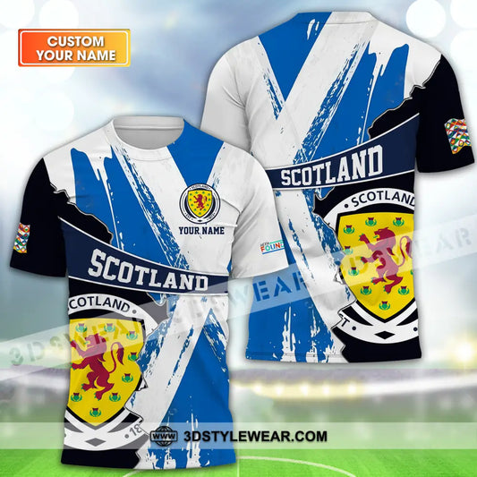 Unisex Shirt - Custom Name Scotland Est.1983 Euro 2024 T-Shirt