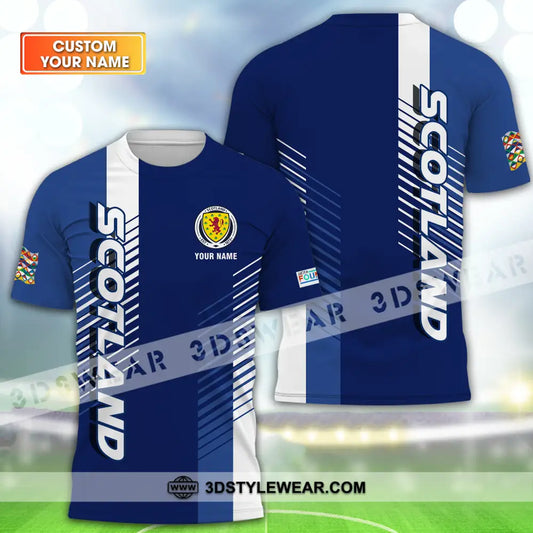 Unisex Shirt - Custom Name Scotland Euro 2024 T-Shirt