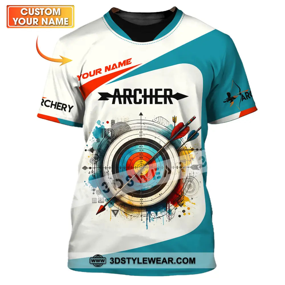 Unisex Shirt - Custom Name Sport Archery Classic T-Shirt