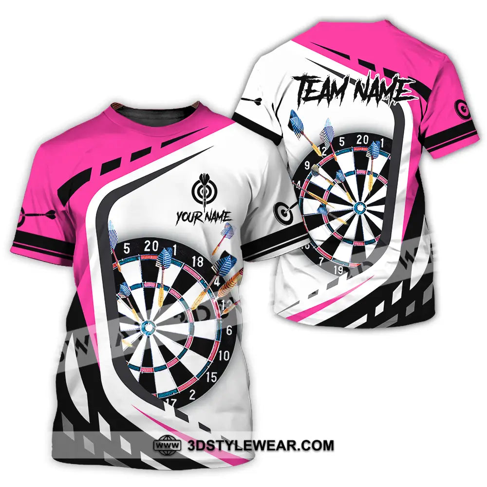 Unisex Shirt - Custom Name Sport Darts Player T-Shirt / S T-Shirt