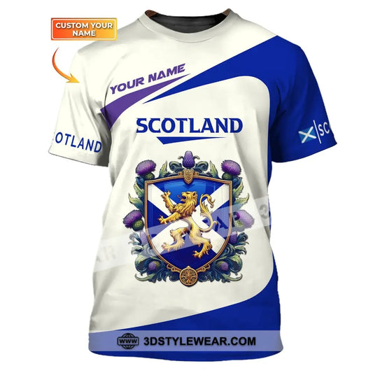 Unisex Shirt Custom Scotland Scottish T-Shirt Lover