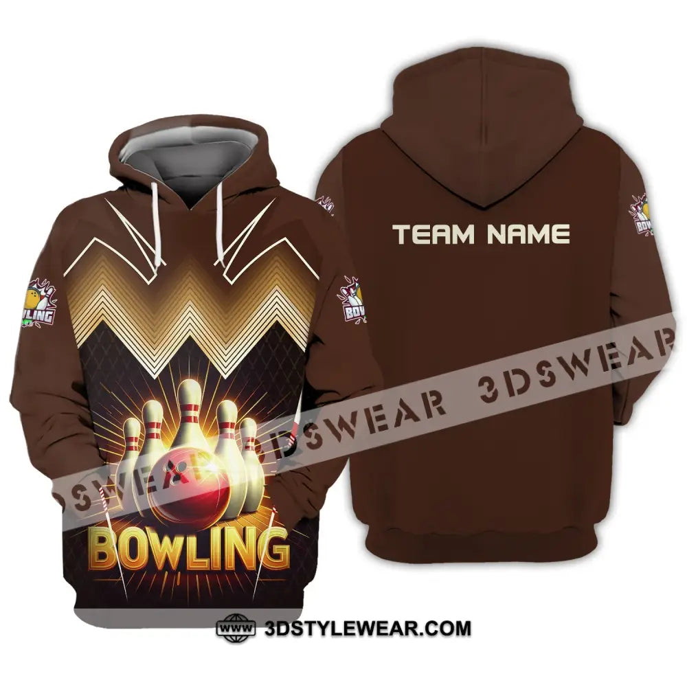 Unisex Shirt Custom Team Name Bowling For Clubs Gift Hoodie / S T-Shirt