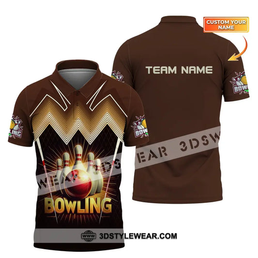 Unisex Shirt Custom Team Name Bowling For Clubs Gift T-Shirt