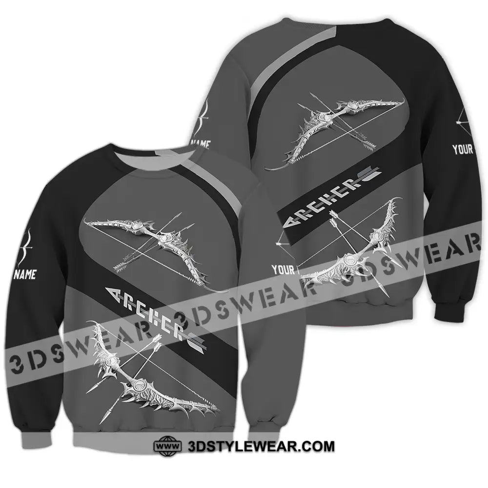 Unisex Shirt - Custom Text Shirt Archer Long Sleeve / S T-shirt