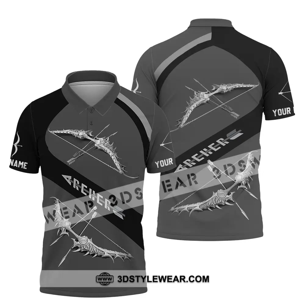 Unisex Shirt - Custom Text Shirt Archer Polo Shirt / S T-shirt