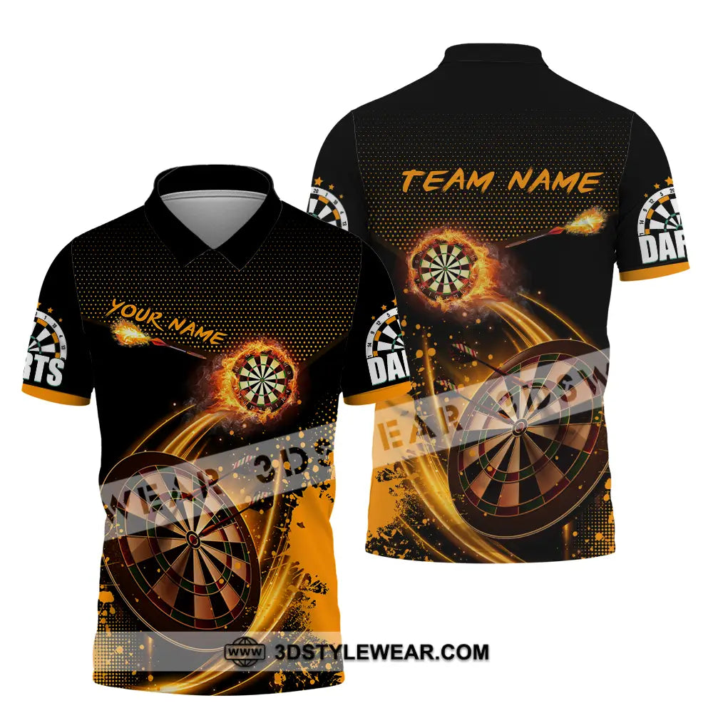 Unisex Shirt - Custom Text Shirt Dart Shirt Polo Shirt / S T-shirt