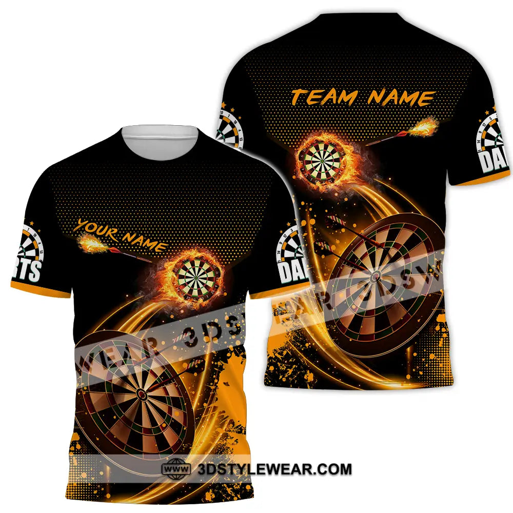 Unisex Shirt - Custom Text Shirt Dart Shirt T-Shirt / S T-shirt