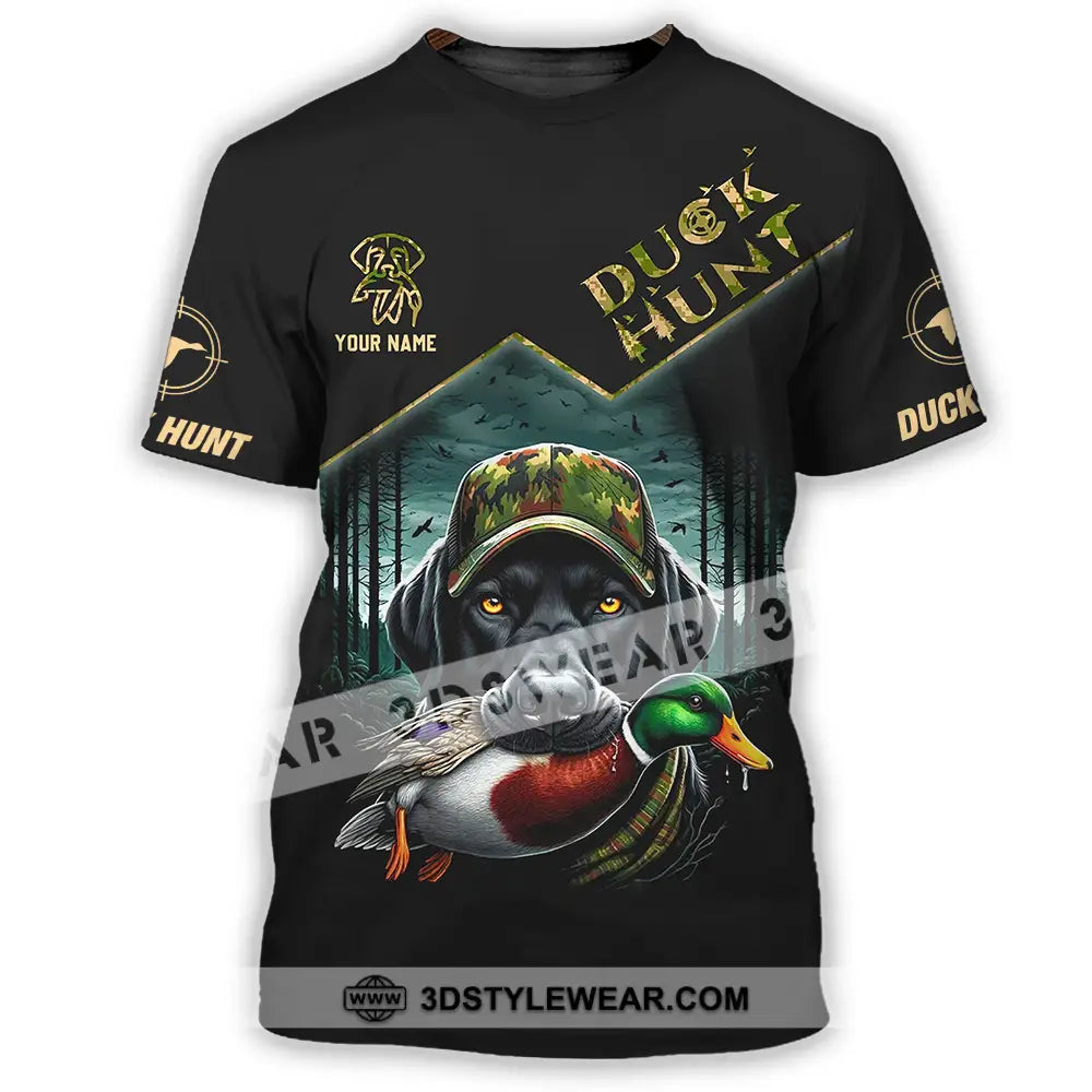Unisex Shirt - Custom Text Shirt Duck Hunt T-Shirt / S T-shirt