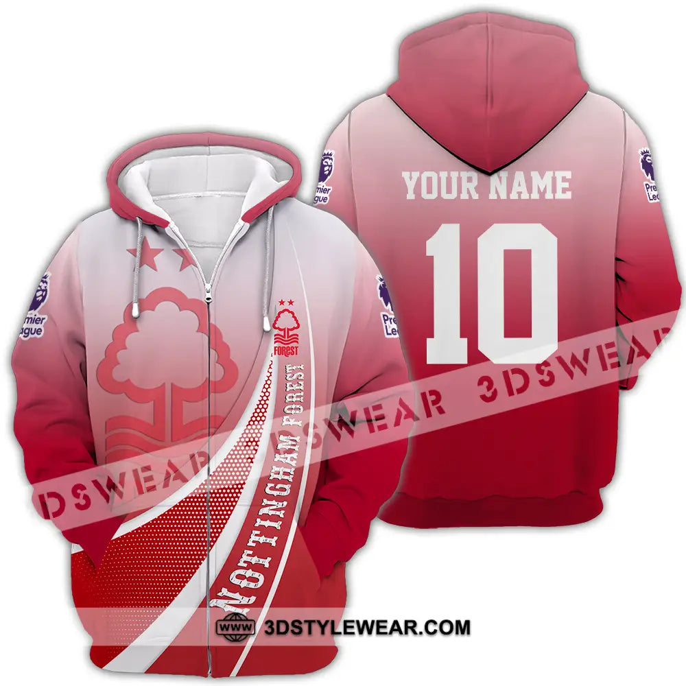 Unisex Shirt - Custom Text Shirt Forest Shirt Zipper Hoodie / S T-shirt