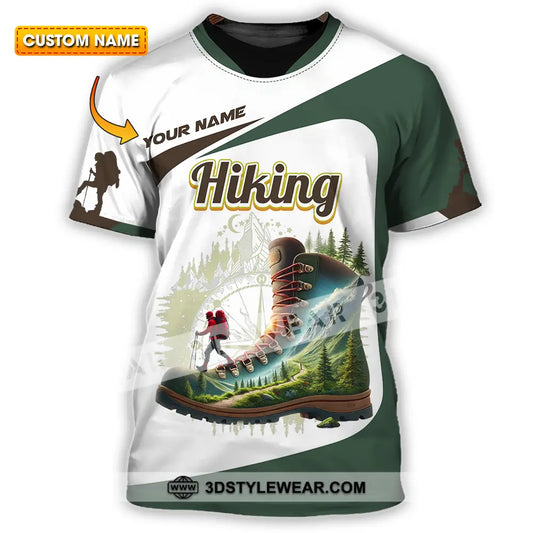 Unisex Shirt - Custom Text Hiking Lover T-Shirt