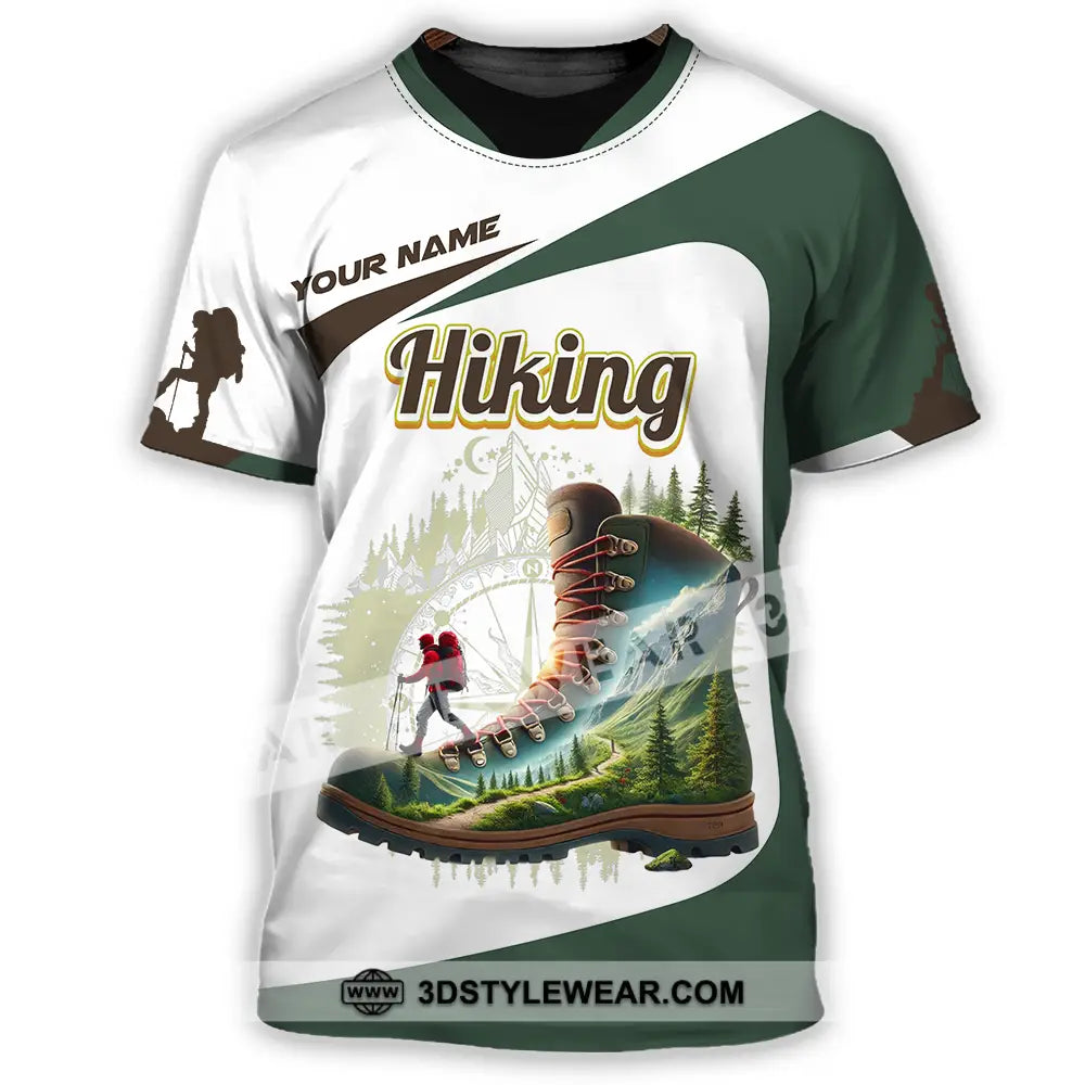 Unisex Shirt - Custom Text Hiking Lover T-Shirt / S T-Shirt