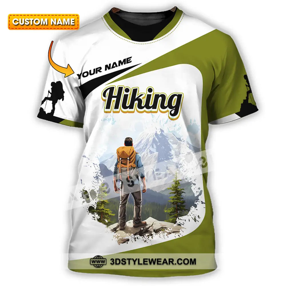 Unisex Shirt - Custom Text Hiking T-Shirt