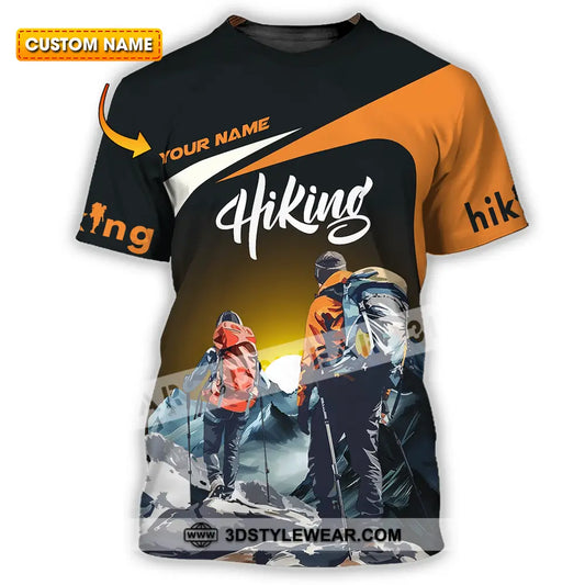 Unisex Shirt - Custom Text Hiking T-Shirt