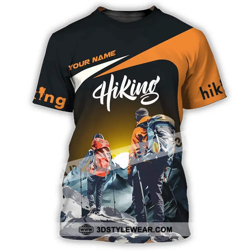 Unisex Shirt - Custom Text Hiking T-Shirt / S T-Shirt