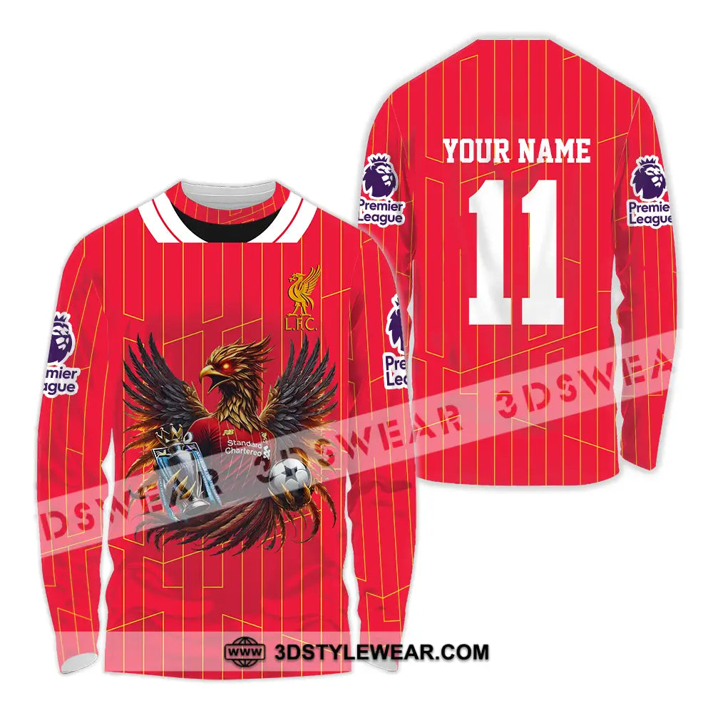 Unisex Shirt - Custom Text Shirt KOP Shirt Long Sleeve Shirt / S T-shirt