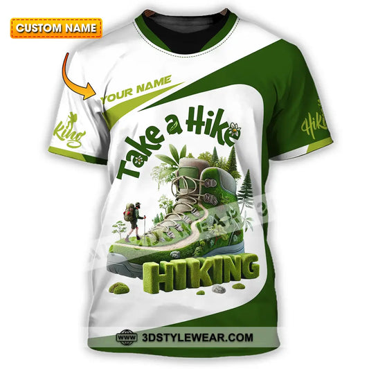 Unisex Shirt - Custom Text Take A Hike T-Shirt