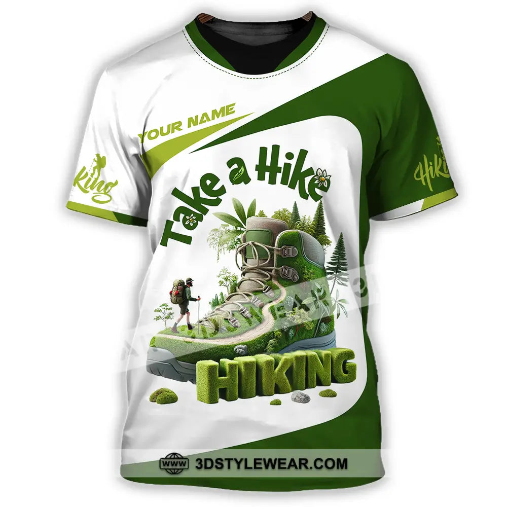 Unisex Shirt - Custom Text Take A Hike T-Shirt / S T-Shirt