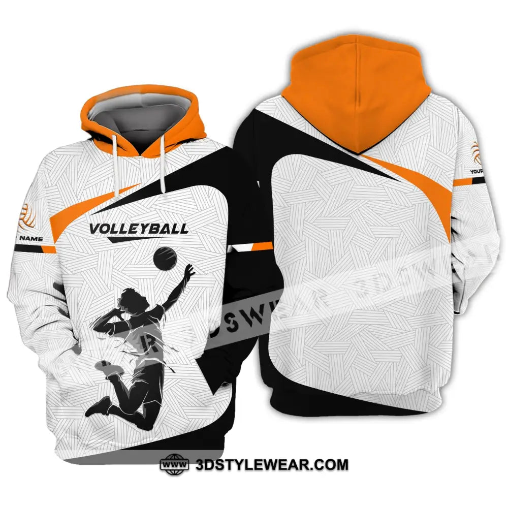 Unisex Shirt Custom Volleyball Hoodie T-Shirt For Team Gift Players