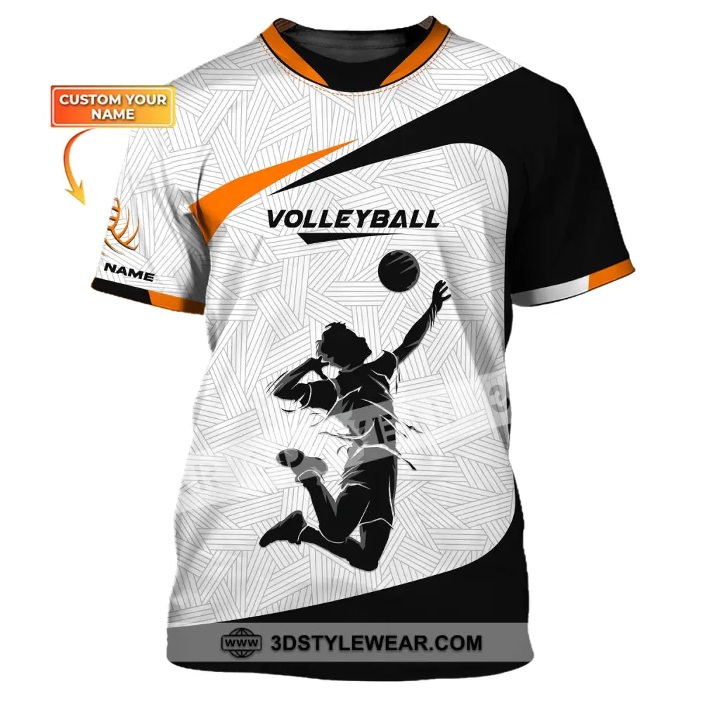 Unisex Shirt Custom Volleyball Hoodie T-Shirt For Team Gift Players