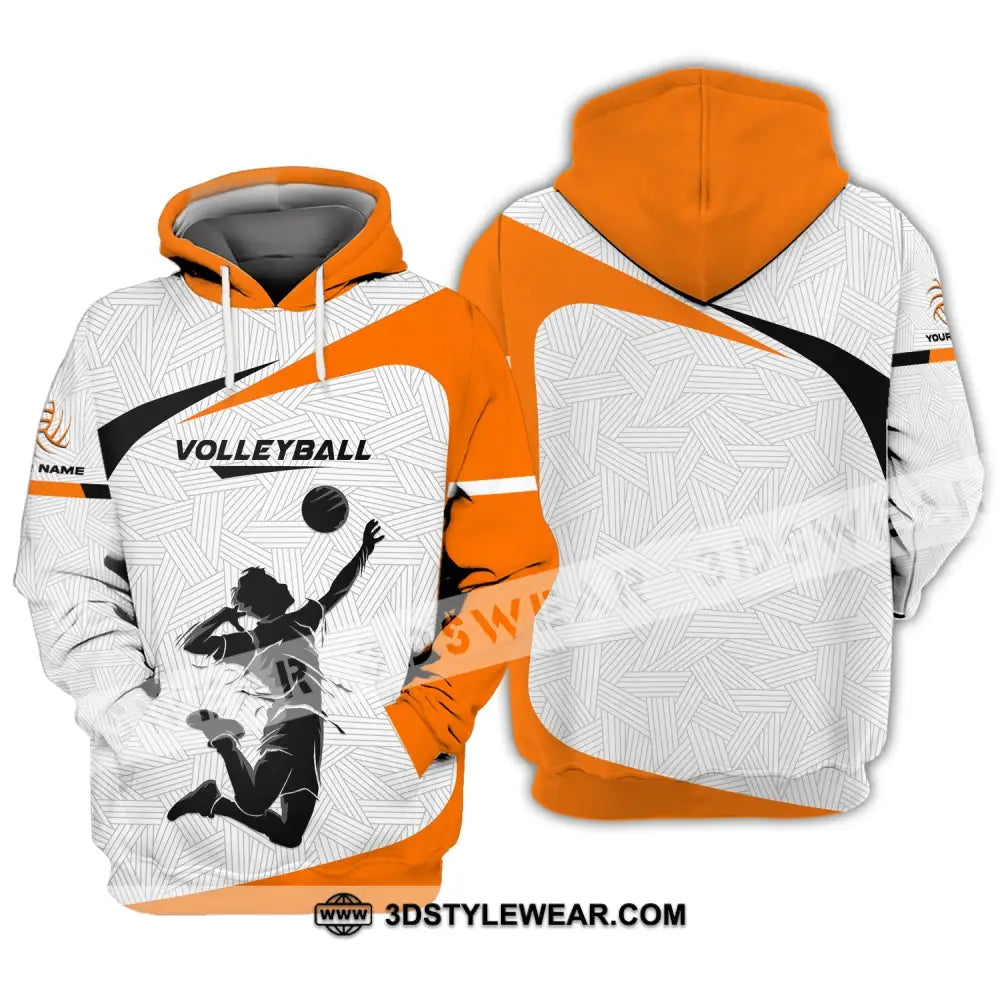 Unisex Shirt Custom Volleyball Polo Team T-Shirt Gift For Players Hoodie / S