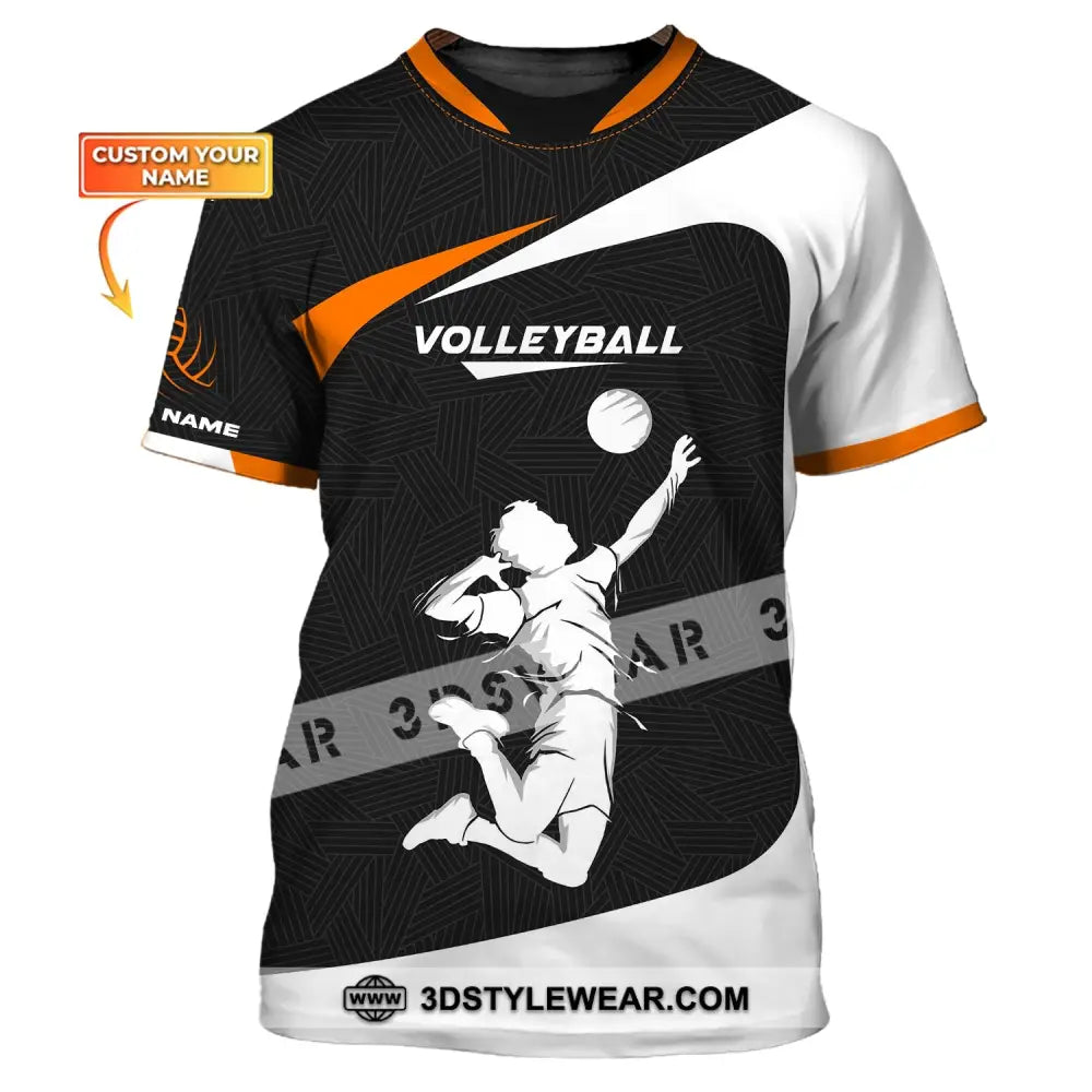 Unisex Shirt Custom Volleyball Sweater T-Shirt For Team Gift Players / S