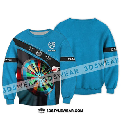 Unisex Shirt Darts T-Shirt Lover Gift Gamer Long Sleeve / S