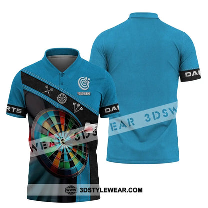 Unisex Shirt Darts T-Shirt Lover Gift Gamer Polo / S